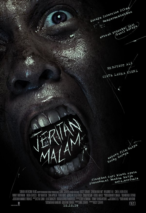 poster film Jeritan malam